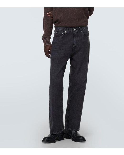 Our Legacy Blue Third Cut Straight Jeans for men