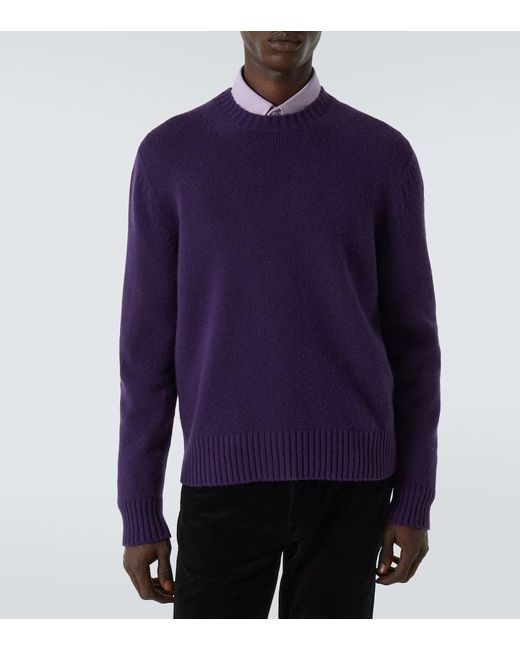 Tom Ford Pullover Aus Kaschmir in Blue für Herren