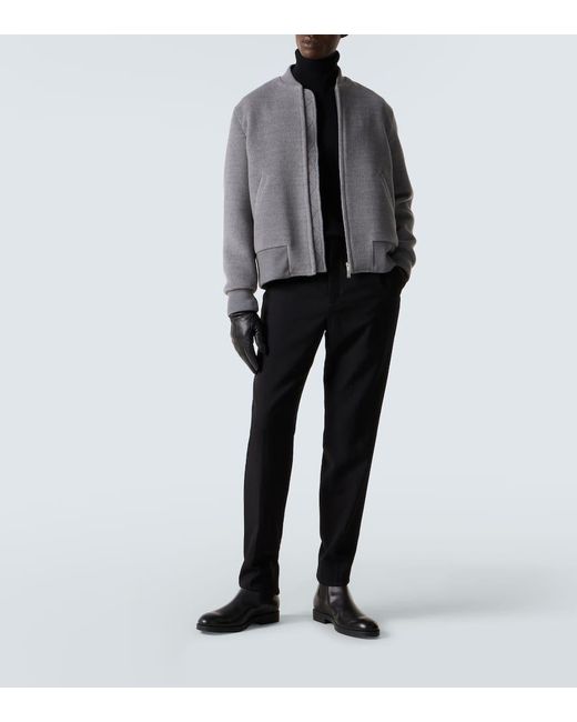 Lardini Jacke Aus Schurwolle in Gray für Herren