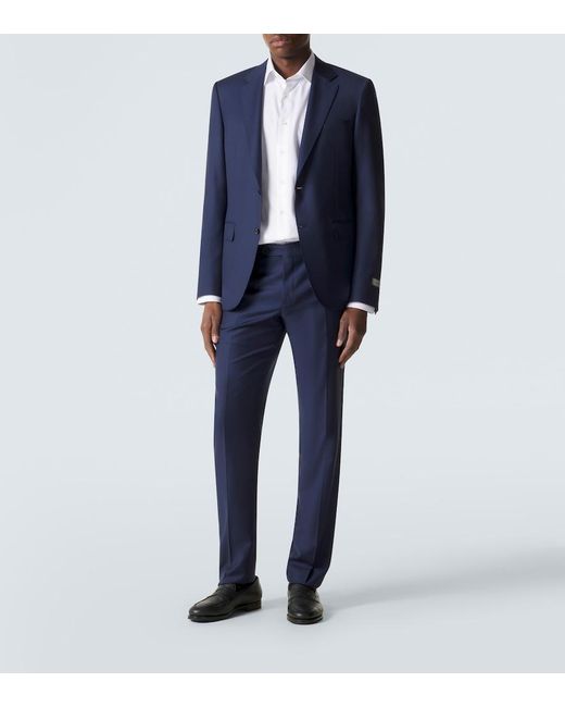 Canali White Cotton Poplin Shirt for men