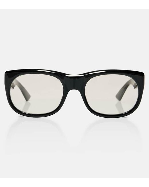 Saint Laurent Brown Sl 815 Rectangular Sunglasses