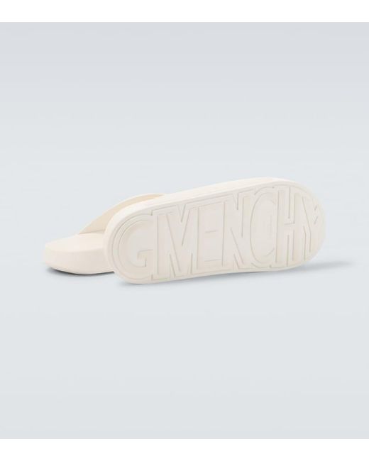 Givenchy White Label Slides for men