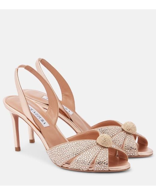 Aquazzura Pink Sandals