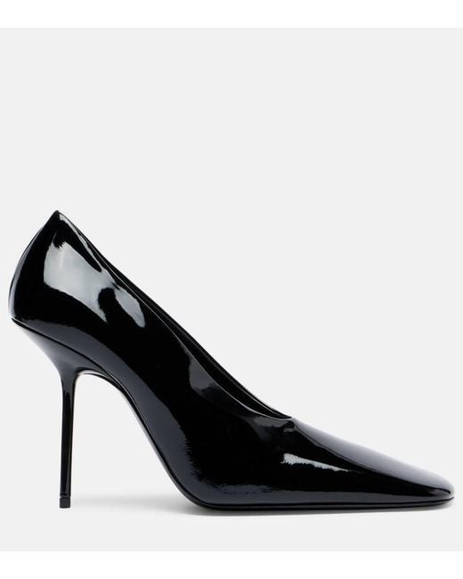 Victoria Beckham Black Pumps 100 Aus Lackleder