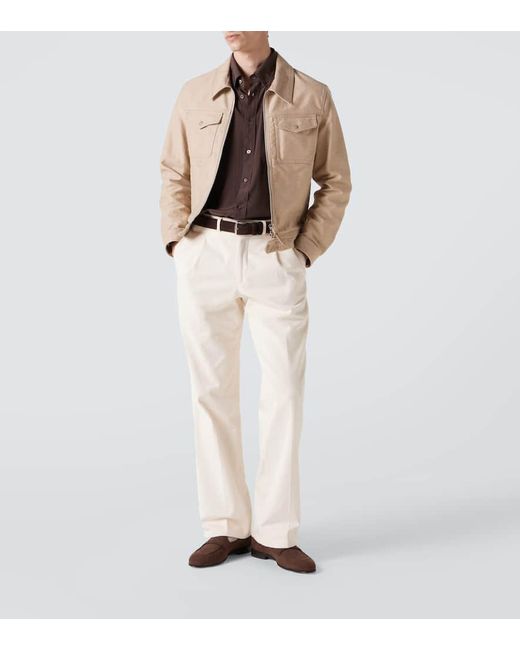 Mocassini Appia di Brioni in Brown da Uomo