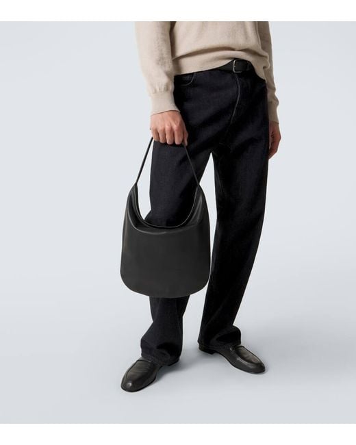 The Row Crossbody Bag N/S Izzy Aus Leder in White für Herren