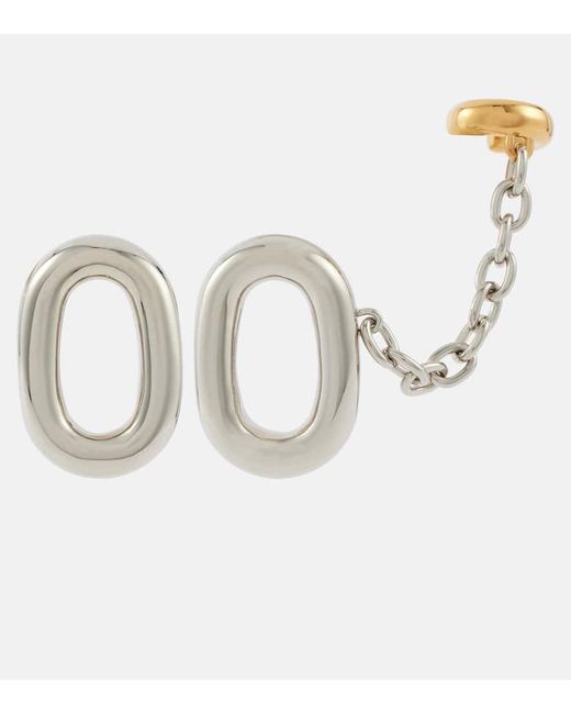 Pendientes Link Xl Rabanne de color Metallic