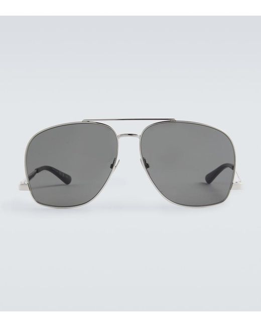 Saint Laurent Aviator-Sonnenbrille Sl 653 Leon in Metallic für Herren