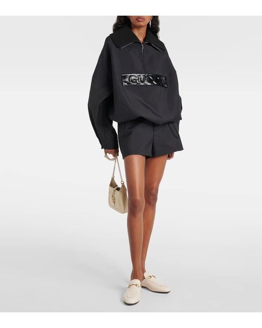 Mocassins ouverts en cuir Princetown Gucci en coloris White