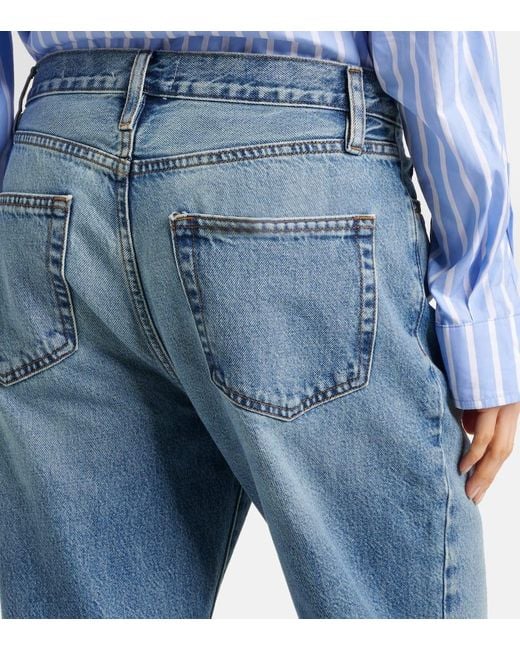 Jeans Regular Cropped Le Jane di FRAME in Blue