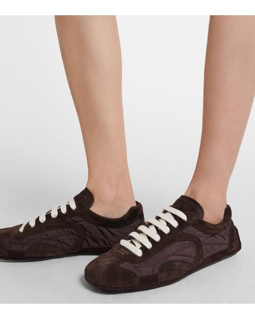 Prada Brown Montecarlo Re-Edition 2005 Sneakers