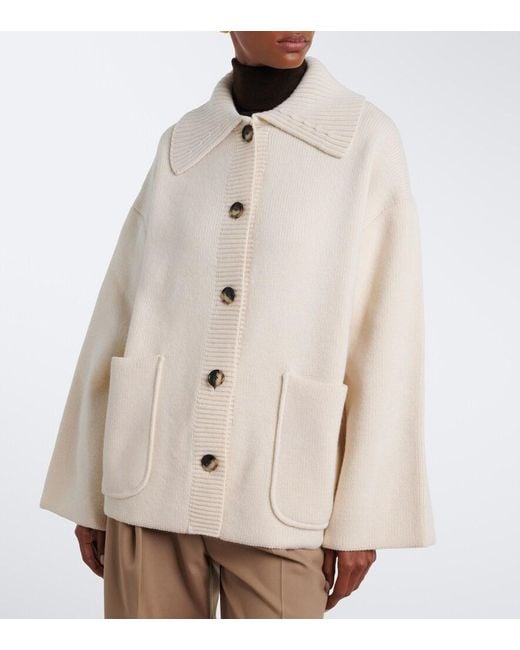 Proenza Schouler Natural Nelly Wool Jacket