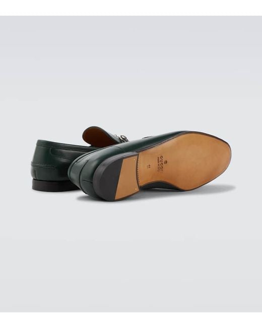 Gucci Jordaan Herrenloafer, Größe in Green für Herren