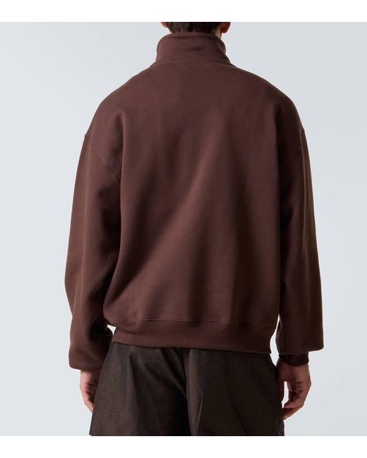 Sudadera Gros Grain De Algodon Jacquemus de hombre de color Brown