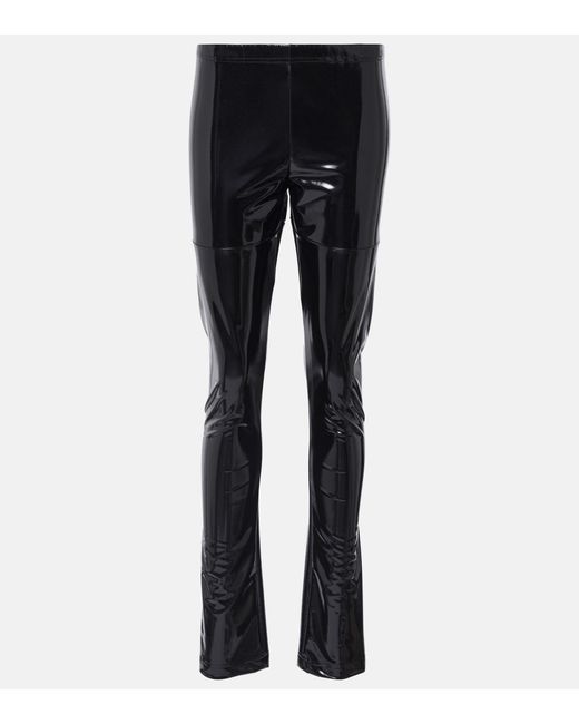 Junya Watanabe Vinyl Slim Pants in Blue Lyst