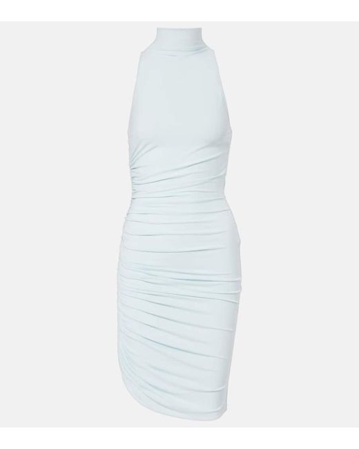 Jacquemus White Minikleid Aus Jersey