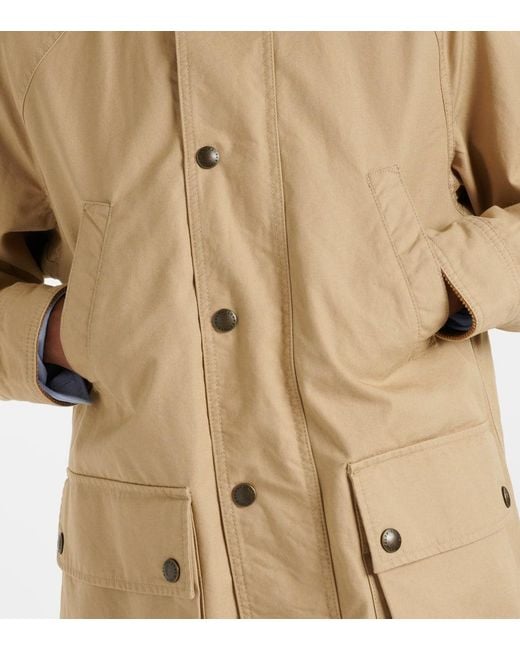 Polo Ralph Lauren Natural Corduroy-Trimmed Cotton Field Jacket