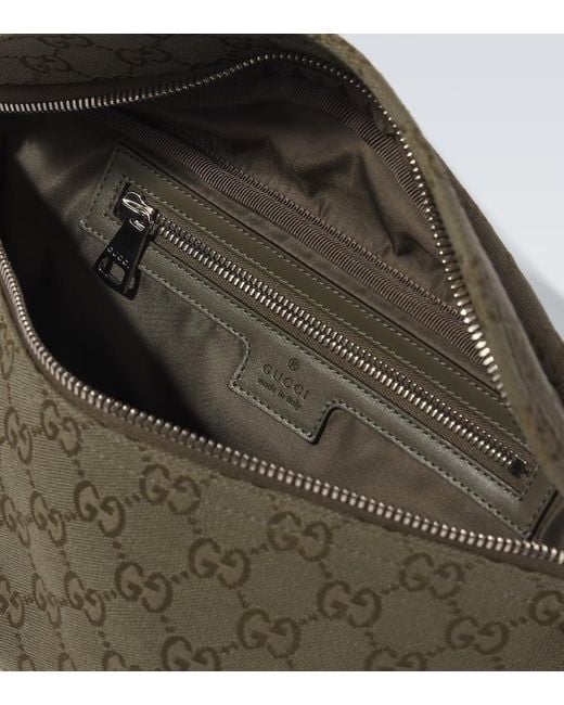 Gucci Guerteltasche Gg Large Aus Canvas in Green für Herren
