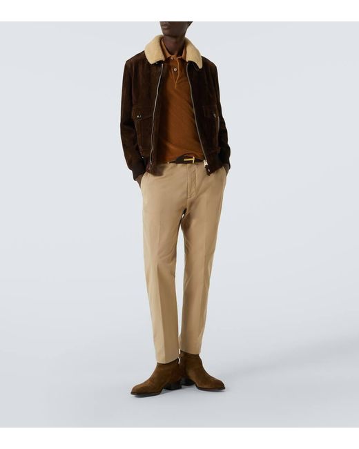 Stivaletti Kenneth di Tom Ford in Brown da Uomo