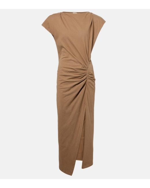 Isabel Marant Brown Nadela Long Dress