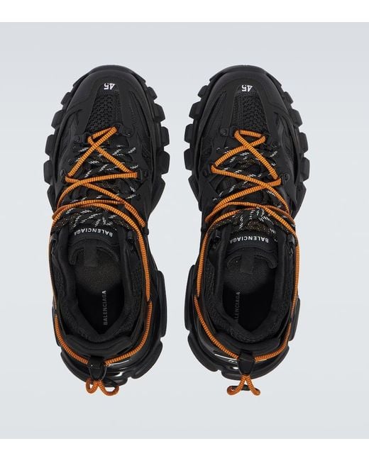 Balenciaga Sportschuhe Track Trail Schnürsenkel in Black für Herren