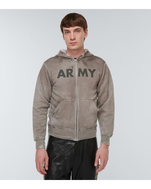 Sudadera Army De Algodon NOTSONORMAL de hombre de color Gray