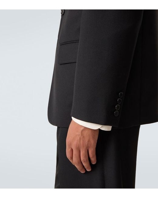 Blazer di Saint Laurent in Black da Uomo