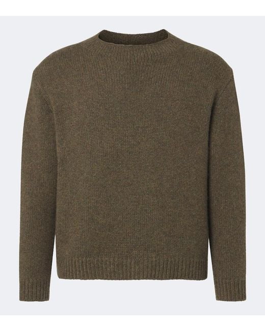 The Row Green Markhim Cashmere Sweater for men