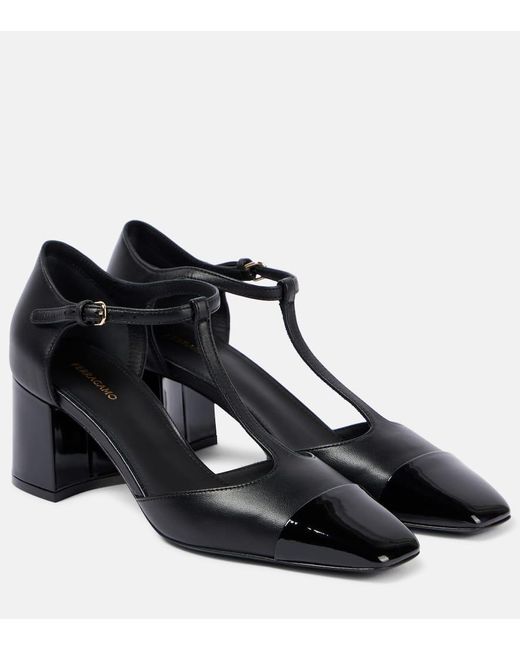 Melena 60 Vara Bow Calf Leather Pumps