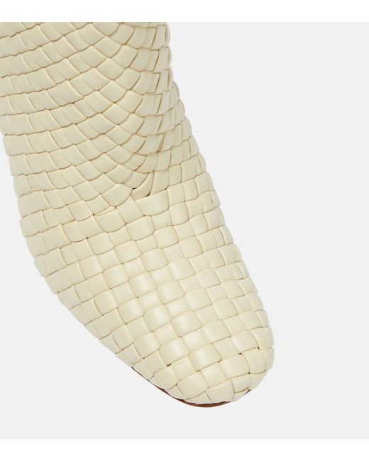 Bottega Veneta Natural Canalazzo Ankle Boot