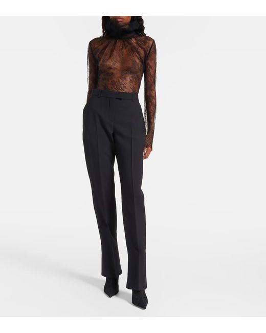 Stivaletti Heron 105 di Alexander McQueen in Black
