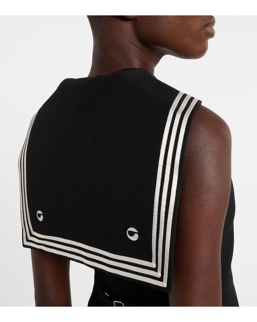 Chaleco A Rayas Coperni de color Black