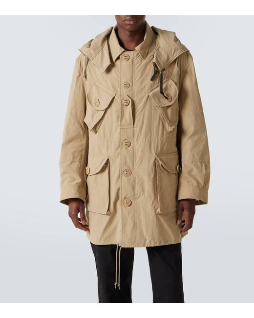 Junya Watanabe Natural X C.P. Company Goggle Parka for men