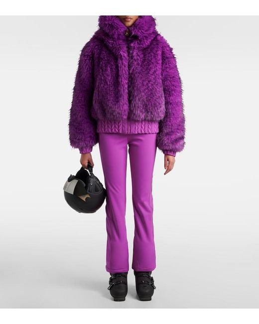 Goldbergh Purple Indira Reversible Jacket