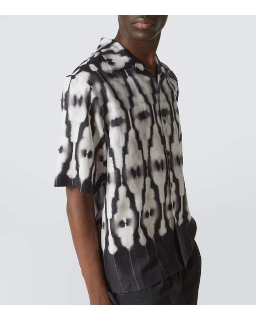 Camicia Ritual di Commas in Black da Uomo