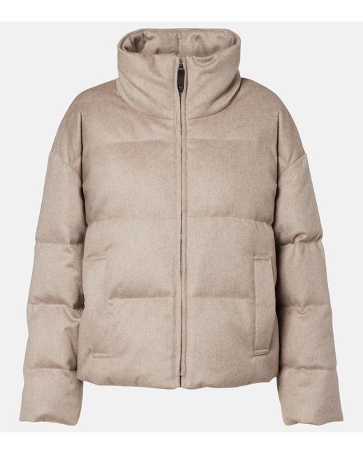 Max Mara Natural The Cube Destino Cashmere Down Jacket