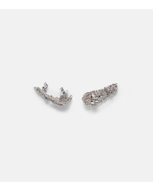 ANANYA Gray Scatter 18Kt Earrings With Diamonds
