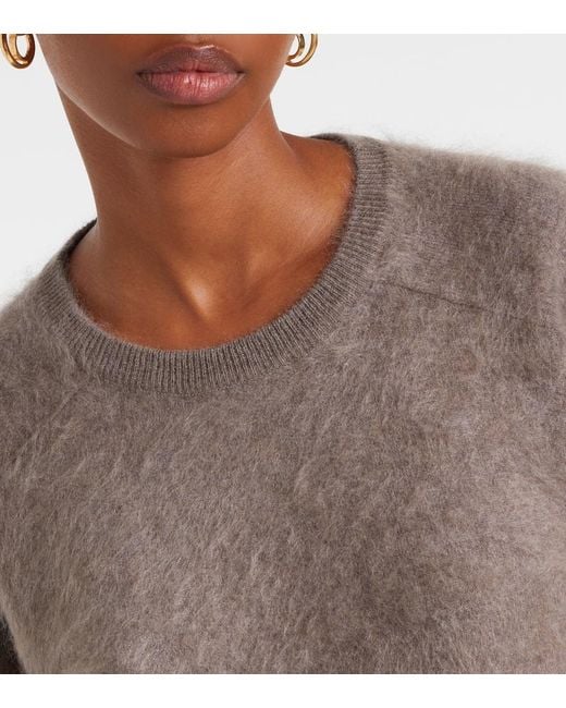 Lisa Yang Brown Pullover Lexia Aus Kaschmir