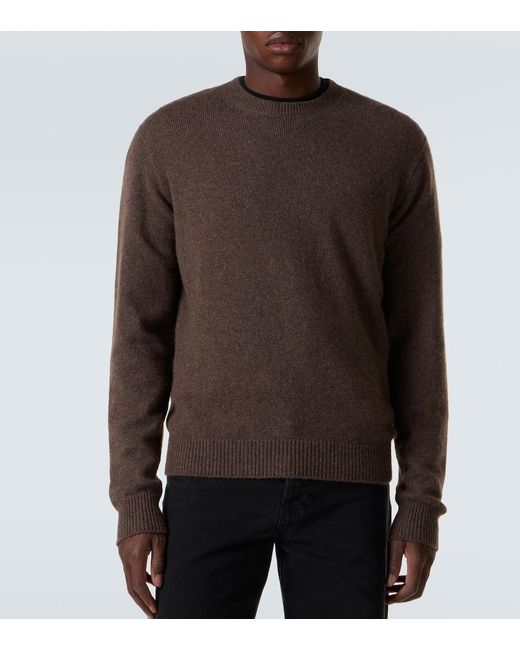 The Row Brown Varly Cashmere Sweater for men