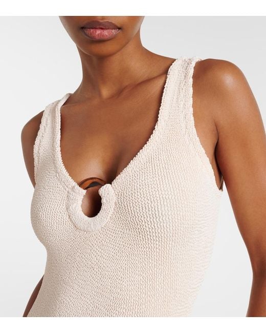 Hunza G White Celine Swimsuit