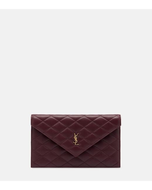 Bustina Cassandre di Saint Laurent in Purple