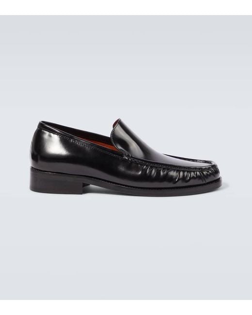 Acne Studios ローファー　エナメル Acne Studios Boafer Leather Loafers | Saks Fifth Avenue
