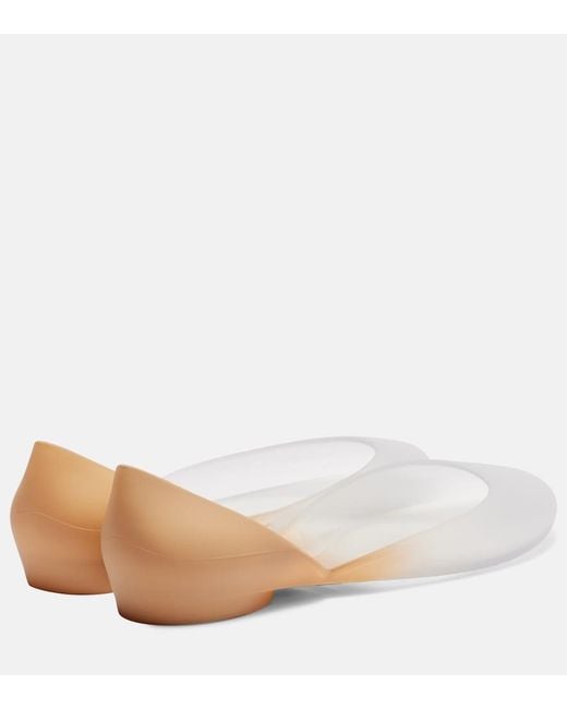 Christopher Esber Natural Baja Ballerina Flats