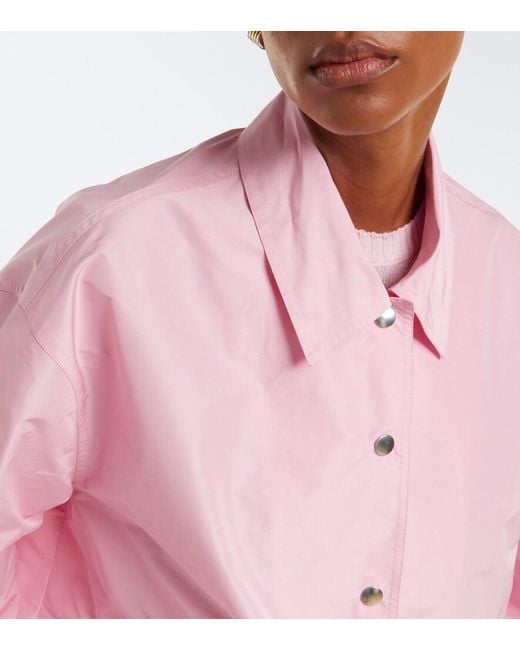 Jil Sander Pink Technical Jacket
