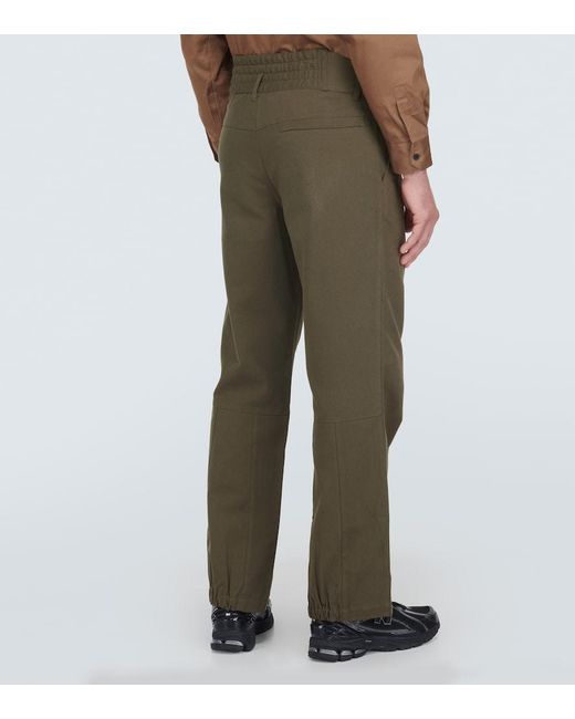 GR10K Green Boot Cotton Twill Cargo Pants for men