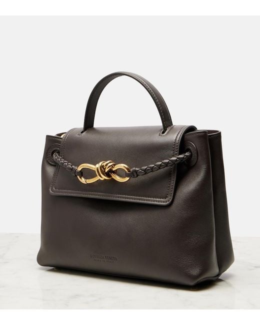 Bottega Veneta Black Ciao Ciao Small Leather Shoulder Bag
