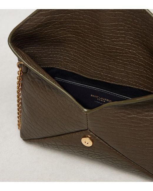 Borsa A Spalla Cassandre Mini di Saint Laurent in White