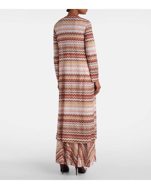 Missoni Pink Knitted Cardigan