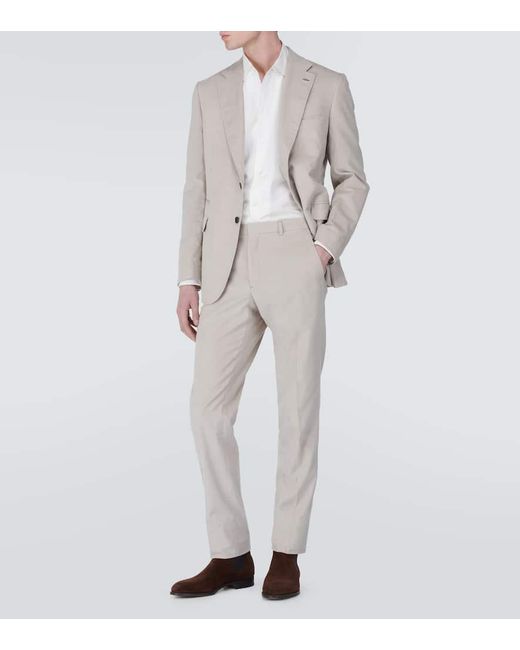 Camicia di Brioni in White da Uomo