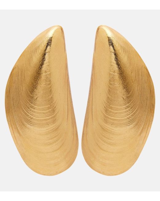 Jennifer Behr Natural Ohrringe Wade, 18Kt Vergoldet